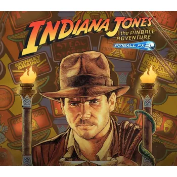 Počítačová hra Pinball FX3 - Indiana Jones: The Pinball Adventure DLC