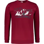 Pánská mikina ALTISPORT ALM190406 GARNET L