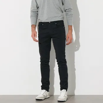 Dámské kalhoty Twillové rovné kalhoty černá 50