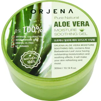 Sprchový gel Orjena uklidňující aloe vera gel na obličej a tělo, 300 ml
