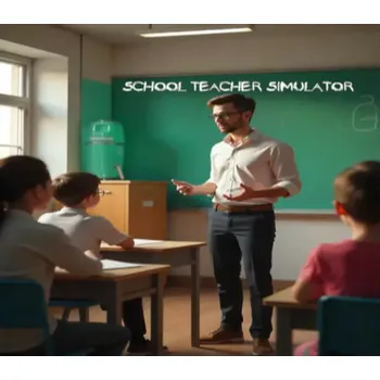 Počítačová hra Schoolteacher Simulator