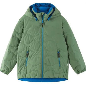 Chlapecká bunda Dětská bunda Reima Fossila Dětská velikost: 128 / Barva: tmavě zelená