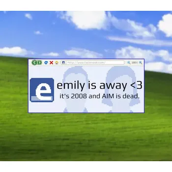 Počítačová hra Emily is Away <3