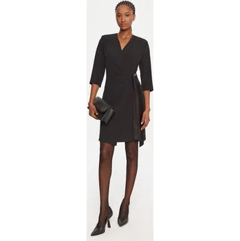 Dámské oblečení Rinascimento Koktejlové šaty CFC0020095002 Černá Regular Fit XS