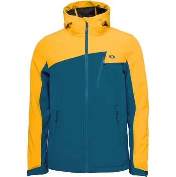 Pánská softshellová bunda Pánská softshellová bunda LOAP LURAD M Tyrkysová, Žlutá