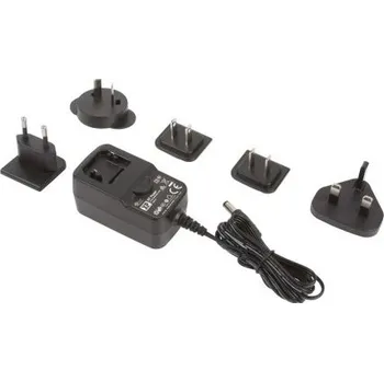 Adaptér AC/DC, výstup: 9V dc, počet výstupů: 1 AC/DC adaptér 1.28A 12W zástrčka zaměnitelná