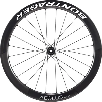 Zapletené kolo Bontrager Aeolus RSL 51 TLR Disc Road Wheel - black / white uni