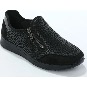 Dámské tenisky Tenisky se zipem pro citlivá chodidla černá 39