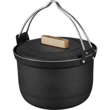 Kempingové nádobí Naturehike závěsný kotlík na oheň 3,5l - 1300g