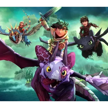 Počítačová hra DreamWorks Dragons Dawn of New Riders