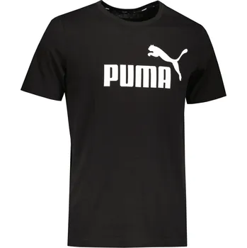Pánské tričko Pánské triko PUMA ESS LOGO TEE PUMA BLACK S