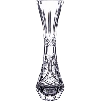 Váza ONTE CRYSTAL Broušená váza na růži 88350, vel. 28cm, Větrník