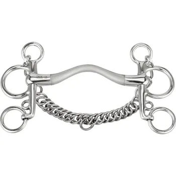 Udidlo pro koně Udidlo pelham SPRENGER Satinox tyčka 125mm/14mm