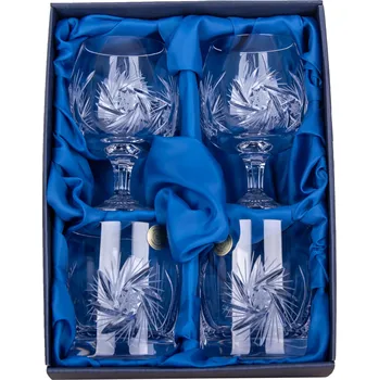 Sklenice ONTE CRYSTAL Sklenice na rum 250ml a whisky 330ml, Větrník