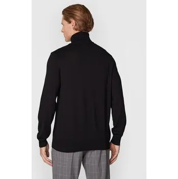 Pánský svetr JOOP! Rolák 17 Jk-04Donte 30033518 Černá Regular Fit L