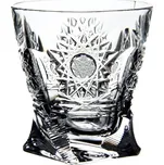 ONTE CRYSTAL Broušené skleničky na panáky (nízké) 55ml, Klasika