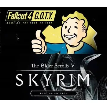 Počítačová hra The Elder Scrolls V: Skyrim Special Edition + Fallout 4 G.O.T.Y.