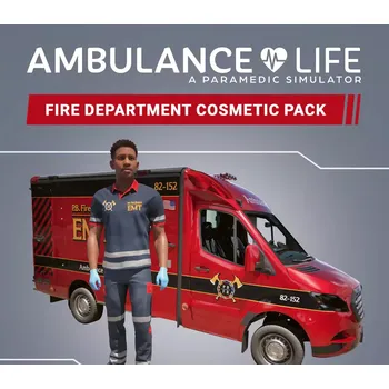 Počítačová hra Ambulance Life: A Paramedic Simulator - Fire Department Cosmetic Pack DLC