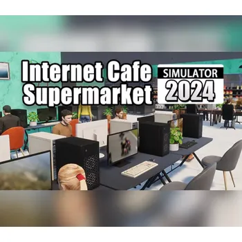 Počítačová hra Internet Cafe & Supermarket Simulator 2024