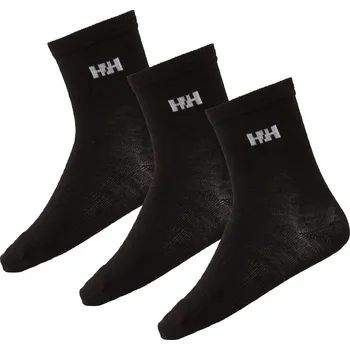 Dětské zimní ponožky Helly Hansen s merino vlnou K Wool Sock black 3 pack velikost nohy 32-35