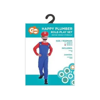 Karnevalový kostým Strój dla dzieci Wesoły Hydraulik rozm. 130/140cm