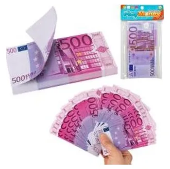 Dětské hřiště Banknoty zabawkowe pieniądze 500 euro