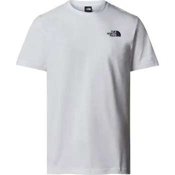 Pánské oblečení Pánské tričko The North Face M SS BOX NSE CELEBRATION TEE S Bílá, Černá