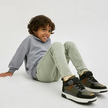 Pánské tenisky Reserved - Vysoké tenisky nad kotník - zelená - 774FS-87X - 774FS-87X-26