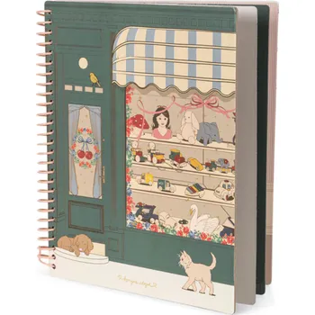 Hračka pro nejmenší KONGES SLOJD Kniha s přemístitelnými samolepkami - MULTI