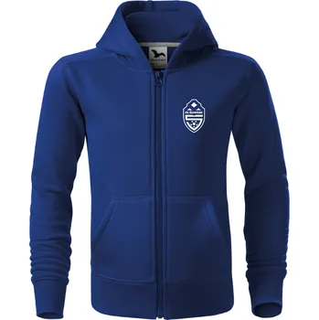 Chlapecká mikina FK ŠUMPERK dětská mikina na zip Barva: královská modrá, Velikost: 122 cm/6 let