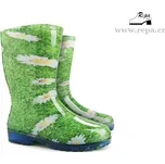 Dámské holínky DEMAR RAINNY PRINT 0054 A kytka 37-38