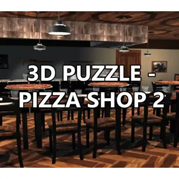 Počítačová hra 3D PUZZLE - Pizza Shop 2