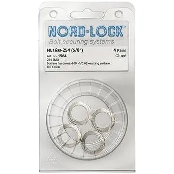 podložka NORD-LOCK klínové pojistné podložky NL16ss nerez A4, blistr SB-4