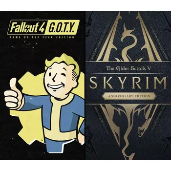 Počítačová hra The Elder Scrolls V: Skyrim Anniversary Edition + Fallout 4 G.O.T.Y.
