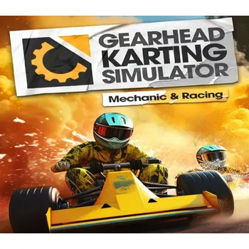 Počítačová hra Gearhead Karting Simulator - Mechanic & Racing