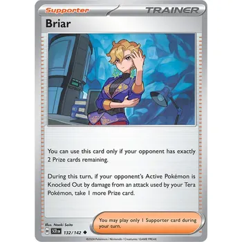 Karetní hra Briar 132/142 - Stellar Crown Typ karty: Reverse Holo
