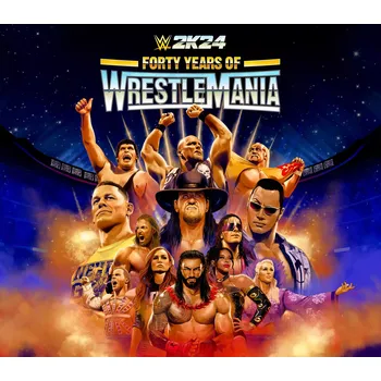 Počítačová hra WWE 2K24 Forty Years of WrestleMania Edition