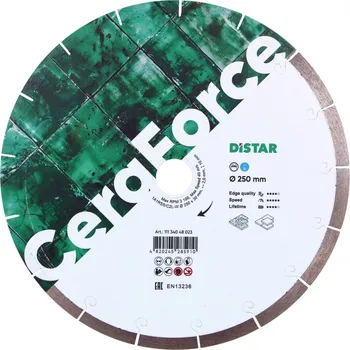 Řezný kotouč DISTAR Diamantový kotouč 1A1RSS 250x25,4 CeraForce (Ref. 11134048023)