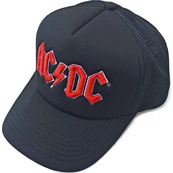 Kšiltovka AC/DC Red Logo Kšiltovka Black