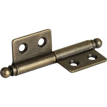 Nábytkové kování Walteco Okrasný závěs 52x20mm, pravý, brynýr, 2 ks