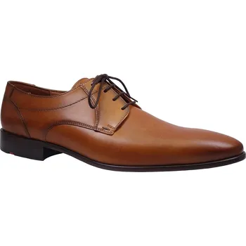 Pánské polobotky Společenská obuv-polobotky, Lloyd, Manon, šíře F, cognac: Hnědá Hladká kůže 34 49,5 F - užší střih (27078-27081)