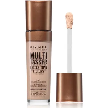 Kosmetika Rimmel Multi-Tasker Better Than Filters rozjasňující podkladová báze pro sjednocení barevného tónu pleti odstín 000 Porcelain 30 ml