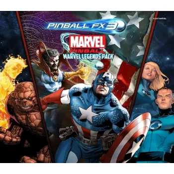 Počítačová hra Pinball FX3 - Marvel Pinball - Marvel Legends Pack DLC