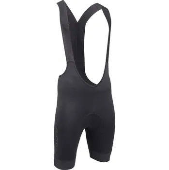 Cyklistické kalhoty Nohavice Race s trakmi, čierna, XXL