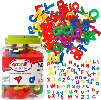 Výuková hračka Magnetická písmenka a čísla