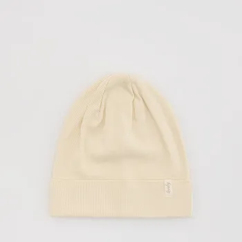 Čepice Reserved - Bavlněná čepice - krémová - 972GQ-01X - 972GQ-01X-9Y1