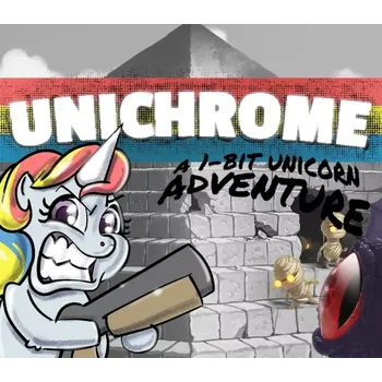 Počítačová hra Unichrome: A 1-Bit Unicorn Adventure