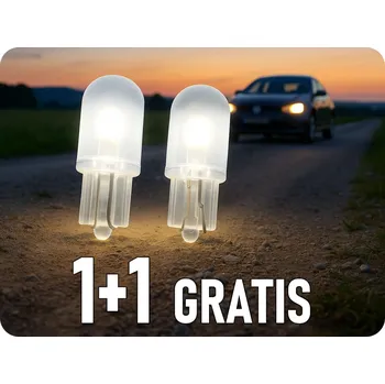 Autodoplněk Einparts LED auto žiarovka W5W 12V 2ks v balení, 1+1 zdarma! [EPL310]