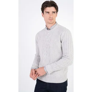 Pánský svetr Svetr z merino vlny V pohodlném střihu 193208