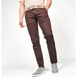 INESIS Pánské golfové chino kalhoty MW500 M KAŠTANOVÁ